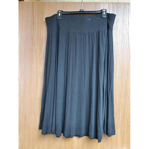 Hilary Radley Black 29" Long Black Skirt